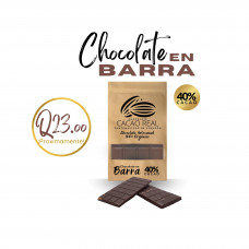 Barra de Chocolate - 40% Cacao